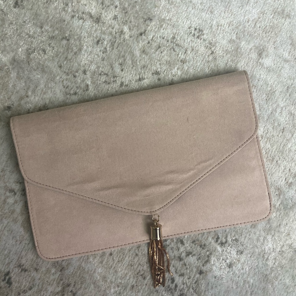 Blush ASOS Clutch
